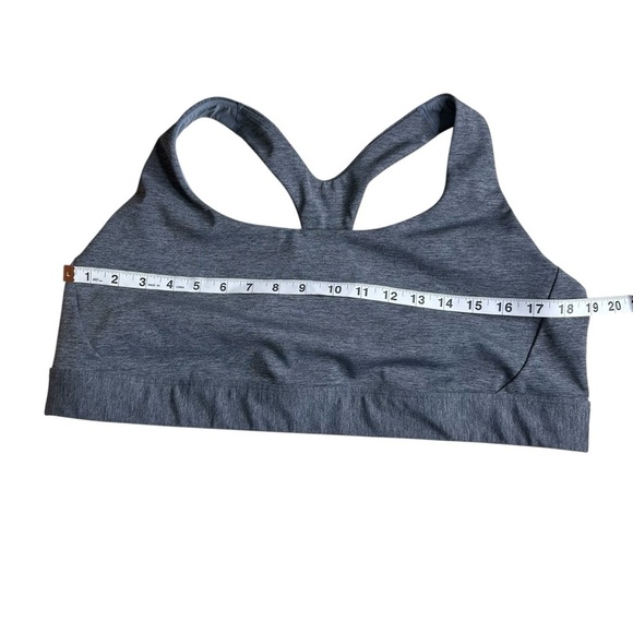 Athleta Gray Sports Bra. Size 2X - Picture 3 of 6
